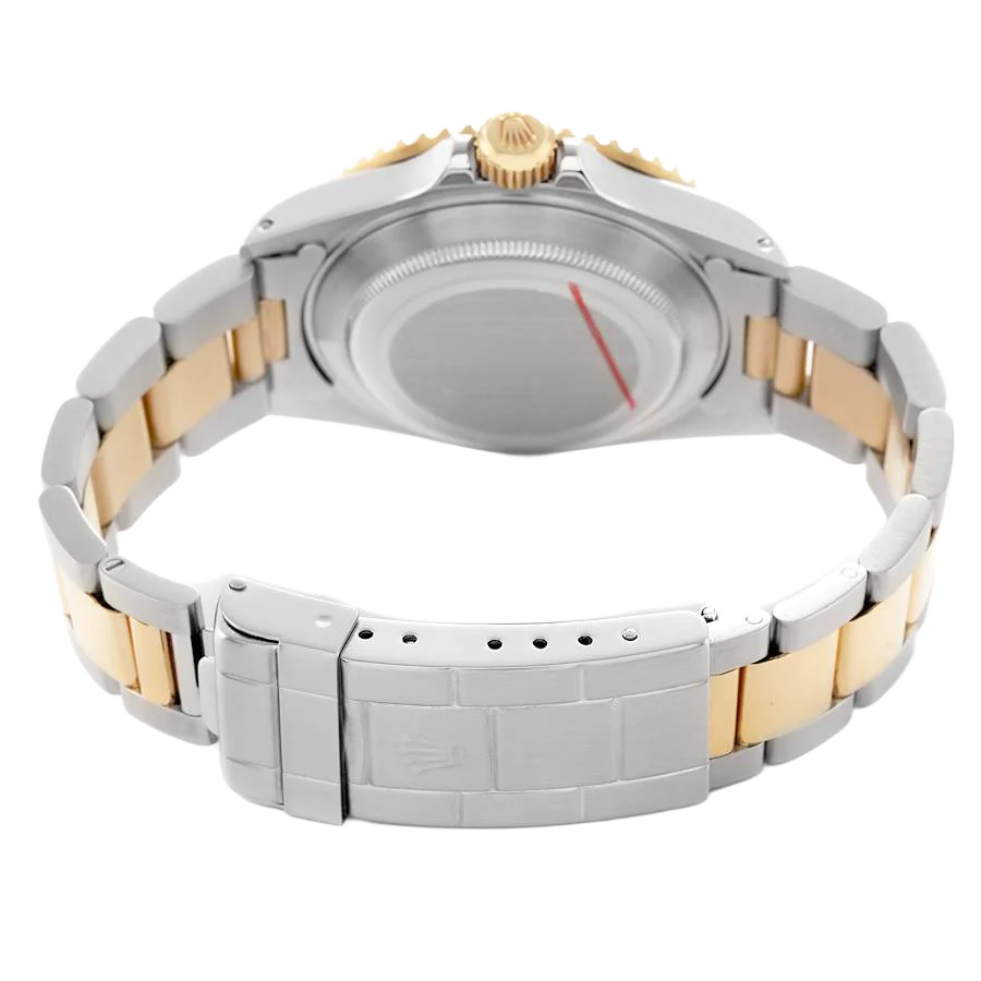 Submariner Steel Yellow Gold 40mm Diamond Serti Mens Watch 16613