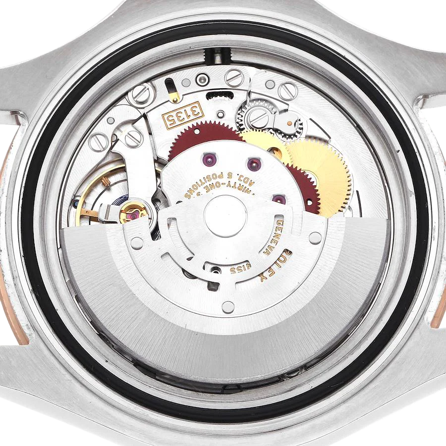 Yachtmaster 40 Rose Gold Steel Brown Dial Mens Watch 116621