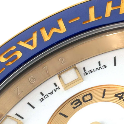 Yachtmaster II 44mm Regatta Yellow Gold Mens Watch 116688