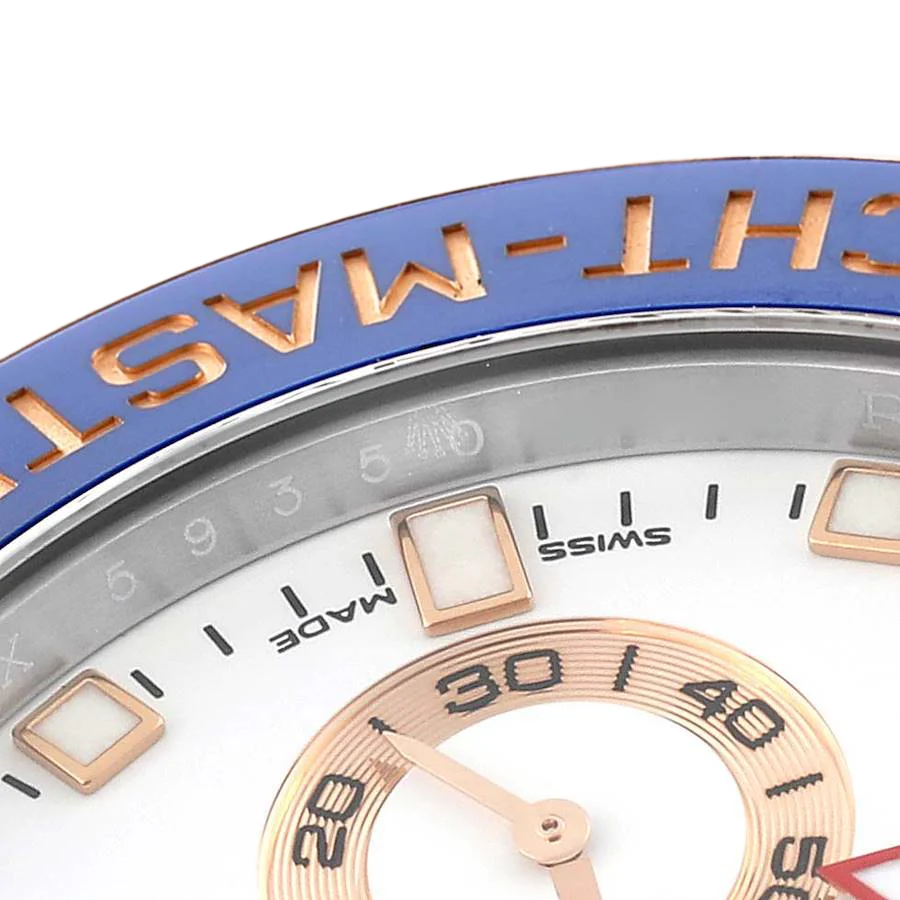 Yachtmaster II 44mm Steel Rose Gold Mens Watch 116681