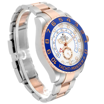 Yachtmaster II 44mm Steel Rose Gold Mens Watch 116681