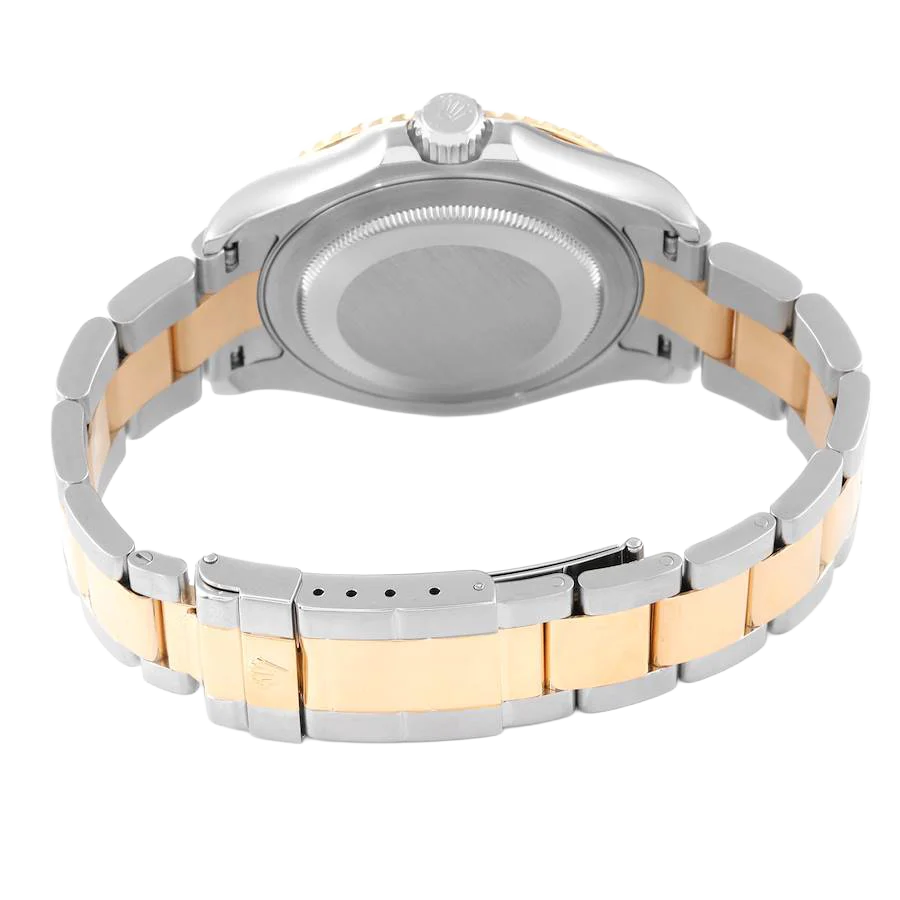 Yachtmaster 40mm Steel Yellow Gold Champagne Dial Mens Watch 16623