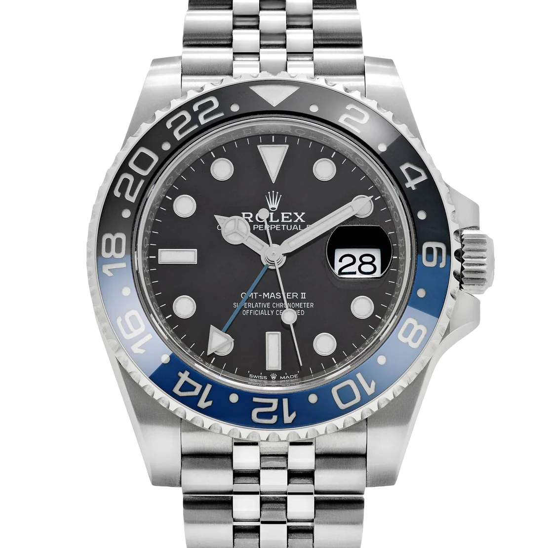 GMT-Master II 126710BLNR Batgirl Stainless Steel Jubilee (2025)