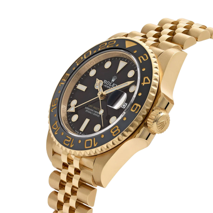 GMT-Master II 126718GRNR Yellow Gold Black Dial Jubilee (2025)