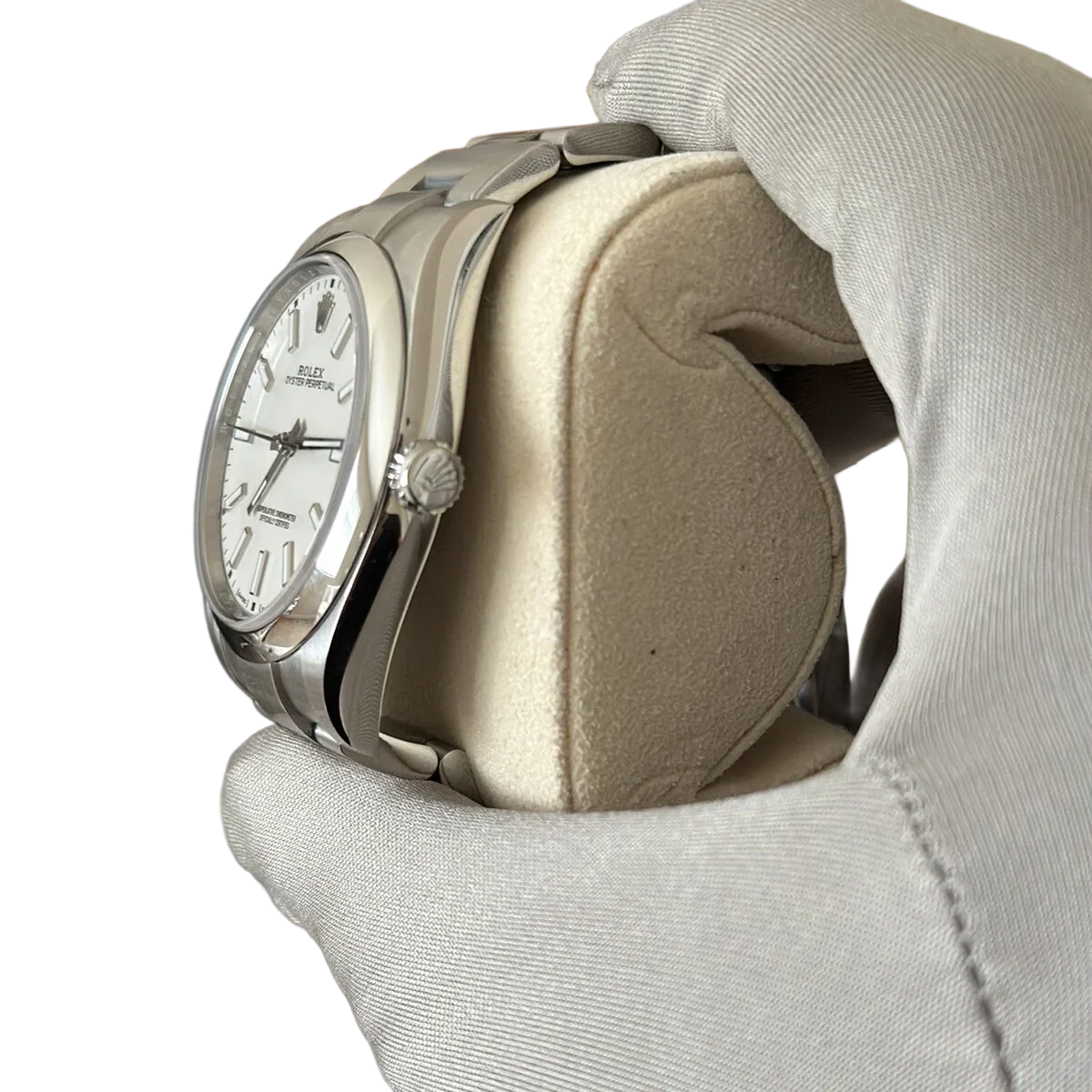 Oyster Perpetual 39mm Stainless Steel WhiteDial Men Watch 114300-0004 New 2025