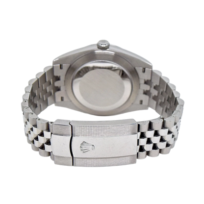 Datejust Oyster 41 mm Oystersteel Blue Dial 126300-0002