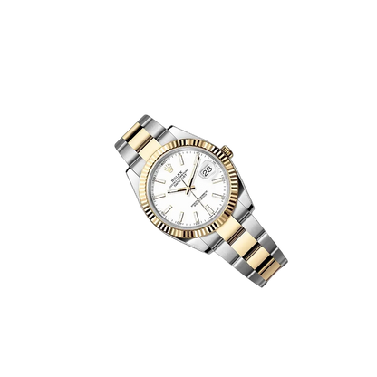Datejust 41mm White Dial, Yellow Roleso 126333-0015