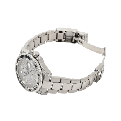 Oyster Perpetual GMT-Master II 40mm White Gold Blue Sapphire Bezel 116759SA