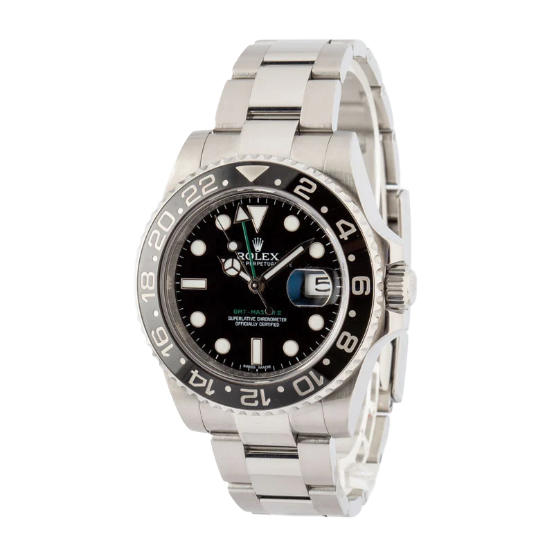 GMT-Master II 40mm Ref 116710 Black Dial